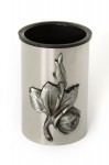 Vase, heavy stainless steel