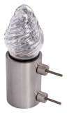 Lantern, heavy stainless steel